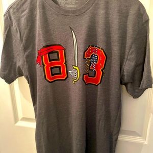For the Bay Clothing company-813 Pirate Unisex tee Medium